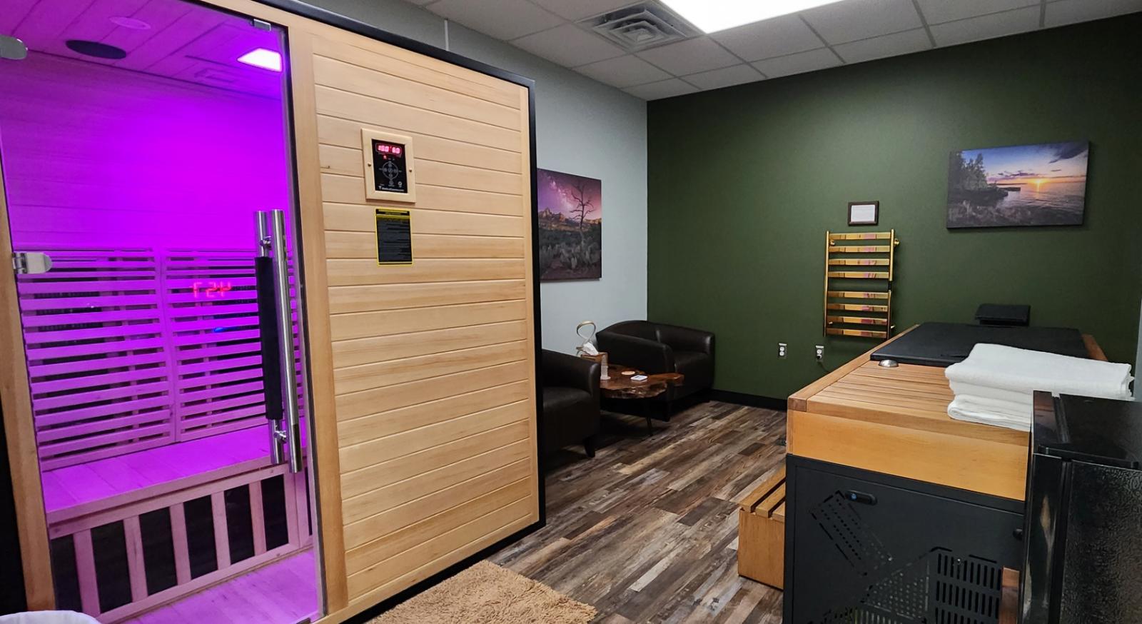 The Oasis Private Contrast Therapy Room - Firefly